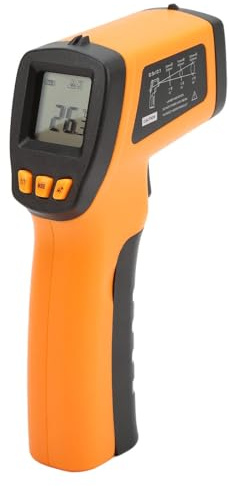 Pistolet Thermomètre Infrarouge Thermomètre Portatif Numérique 420E Haute Précision -50~420 ℃ (-58~788 ℉) Outil de Mesure pour L'industrie