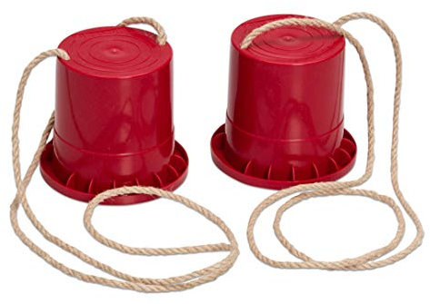 Betzold Laufstelzen aus treeNside-Material - Topfstelzen Becherstelzen Kinder Balance