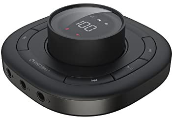 PULWTOP USB C Tarjeta De Sonido Externa para PC,Portátiles,Tabletas,Teléfonos Móviles,Control De Volumen con Puerto De 3,5 mm para Transmisión Móvil En Directo, Juegos Y Conferencias