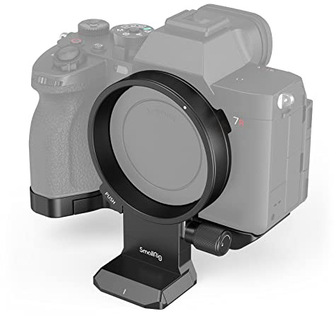 SMALLRIG Rotatable Collar Mount Plate für Sony Alpha 7R V/Alpha 7 IV/Alpha 7S III/Alpha 7R IV, für Arca-Typ und für MFT RC2-Platte, Unterstützt Horizontale und Vertikale Aufnahmen - 4148