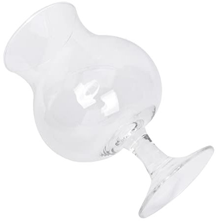 Cabilock Gobelet à Boire en Verre 450ml Forme Tulipe, Coupe à Whisky