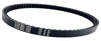 Maoyubelt Correa trapezoidal 1B01BE201 23100-BE2-A000 de 4 tiempos, piezas de motor Scooter 723 18 30 CVT Correa de transmisión para SYM para Fiddle II 50 para Orbit I para Symply 4T 50cc Correa de