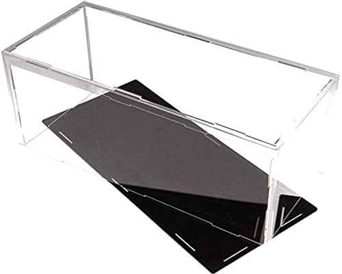 sammlervitrine Klare Vitrine, Acryl-Box, Würfel-Aufbewahrungsbox Mit Deckel for Mini-Figuren, Kleine Spielzeuge Mehr, Staubdichter Schutz, Aufbewahrung Zu Hause (Color : Clear, Size : 30x20x40cm)
