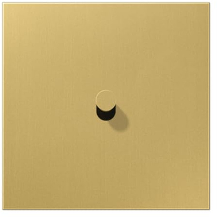 Placa 1x1 pal. cono 1912, color latón classic (referencia: JUNG ME12-0CK25)