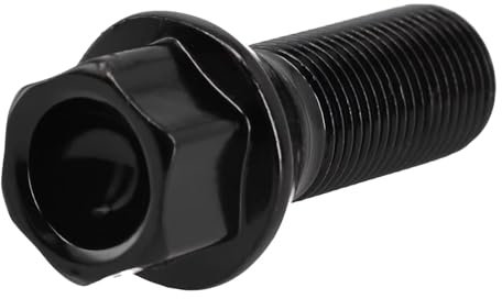 VVBNIN Satz Radschrauben Kompatibel Mit E71 F20 F21 M14 X 1,25 Schwarze Nabenschraube Stange Radmutter Stehbolzen Reifenschrauben Autoreifenschrauben Radmutter OEM: 36136890324