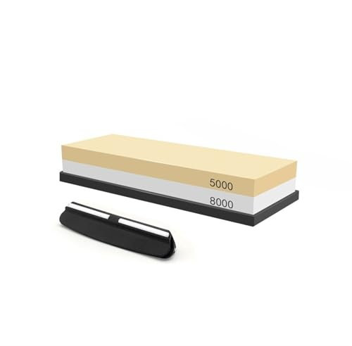 Pietra Affilacoltelli Pietre for affilatura professionali 3 in 1 Affilacoltelli Pietra for affilare Pietra for affilare Pietra for affilare Pietra for affilare Base in bambù Guida angolare(5000 8000 s