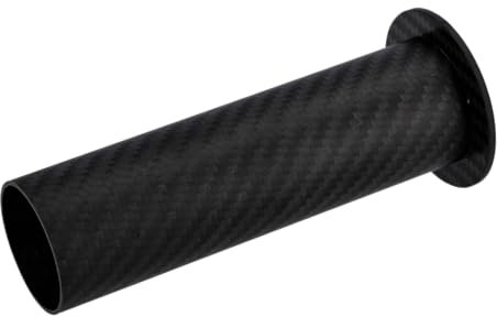 Staubschutzhülse, Flanschhülse, Echt-Carbon, für Enduro-Federbein - für S51, S50, S70, S53, S83, MZ, ETZ