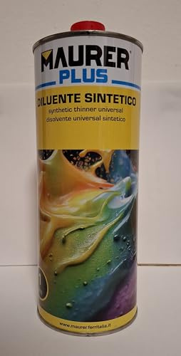 Maurer Plus Diluente Sintetico Universale, 1L, Solvente per Vernici