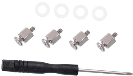 Gadpiparty 1set Stainless Steel Motherboard Mounting Screw and Ssd Screw Kit for Motherboards Compatible Nvme Easy to Install for Computer Upgrades and Maintenance