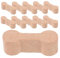 TOYANDONA 15pcs Wooden Train Track Connectors Bone Shaped Track Adapters for Creative Railroad Building Compatible Major Wooden Train Fun Educational Play for Boys and Girls