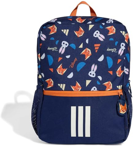 adidas Unisex Kids DISNEY BACKPACK, dark blue/Dusky Orange, One size
