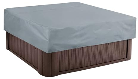 Cubierta impermeable para jacuzzi - Cubierta protectora resistente, protección duradera para spa | Residencial Jardín Patio Trasero Neumáticos Piscina Exterior Equipo de Protección de Temporada