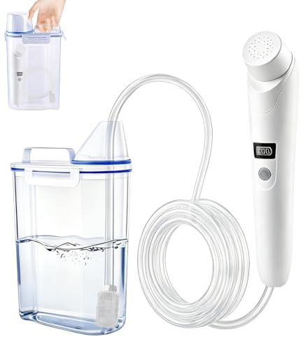 Portable Bidet Electric, 2.5L Rechargeable Handheld Portable Bidet Sprayer, Travel Bidet, Outdoor Camping, Postpartum/Feminine Care and Shower Spray for Personal Hygiene