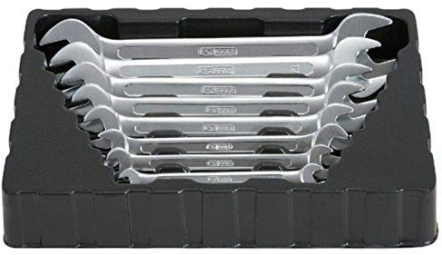 KS Tools 920.0180 ULTIMATEplus Doppel-Maulschlüssel-Satz, 8-tlg. Zoll