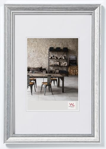 walther design Bilderrahmen silber 15 x 20 cm Lounge Designrahmen JA520S