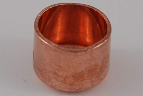 5x Kupferfitting Kappe 15 mm / 5301 Lötfitting copper fitting CU