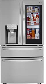 30 cu. ft. French Door Refrigerator, InstaView, Full-Convert Drawer, Craft Ice in PrintProof Stainless Steel