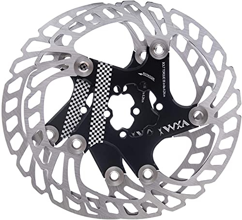 YBEKI 2er Set Fahrrad Bremsscheiben (140/160/180/203mm) - Edelstahl Floating Disc Rotoren für MTB, Rennrad, BMX - Hochwertige CNC-gefräste Scheiben