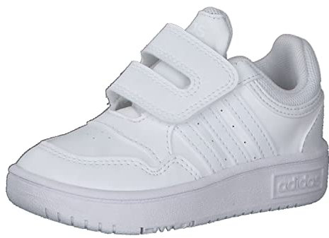 adidas Hoops Shoes, Zapatos, Cloud White/Cloud White/Cloud White, 27 EU