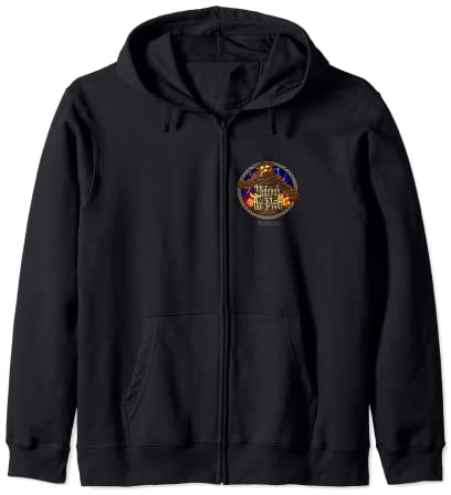 Whisky Merch Statement Unleash the Peat Monster Islay Whisky Zip Hoodie