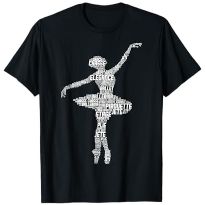Ballerina Ballet Girls Women T-Shirt