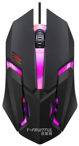 Souris de jeu filaire USB 5500 dpi réglable 7 boutons LED rétroéclairé professionnel Gamer S9g5 souris d'ordinateur pour PC Ergon souris