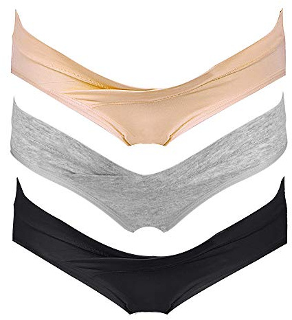 Intimate Portal Cotton Maternity Underwear Pregnancy Bikini Panties, M