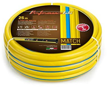 Tubo 1/2 Antigelo Per Giardino 4 Strati Irrigazione Acqua Rotolo 25 Metri