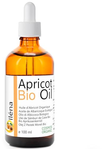 Oïléna - Organisches Aprikosenkernöl | Hautpflege & Feuchtigkeit | Für trockene Haut | Massage & Badeöle | Regenerierend, 100 ml