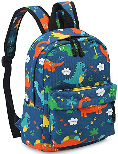 Zicac Backpack for 3 to 5 years old children kindergarten school backpack 23 x 13 x 30 cm, Blue, M, Daypack Backpacks