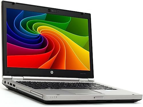 HP Business Laptop Notebook EliteBook 8470p i5-3320m 8GB 320GB HDD 1366x768 Windows 11 (Generalüberholt)