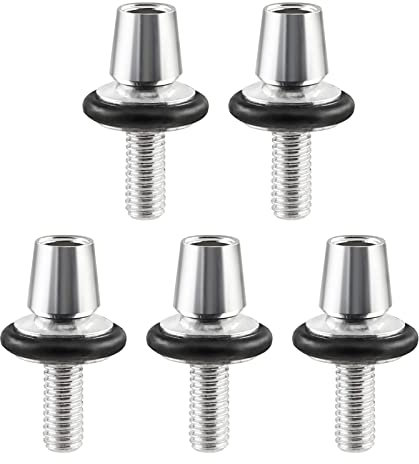 huwvqci Aluminium-MTB Fahrrad V-Brake Griff Hebel Einstellschrauben Befestigung Bremse Zubehör Fahrrad Bremse Griff Hebel Einstellschrauben