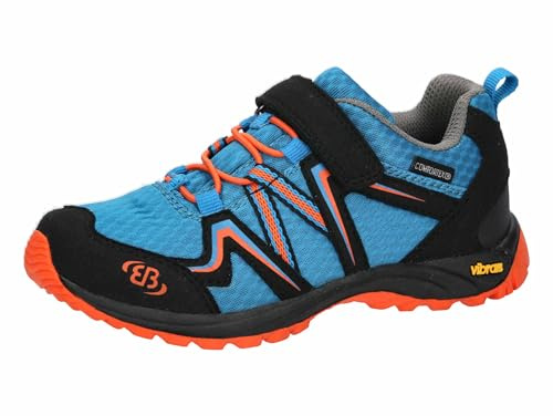 Brütting Rockwall trekkingsskor, blå/svart/orange, 36 EU, Blå svart orange, 36 EU