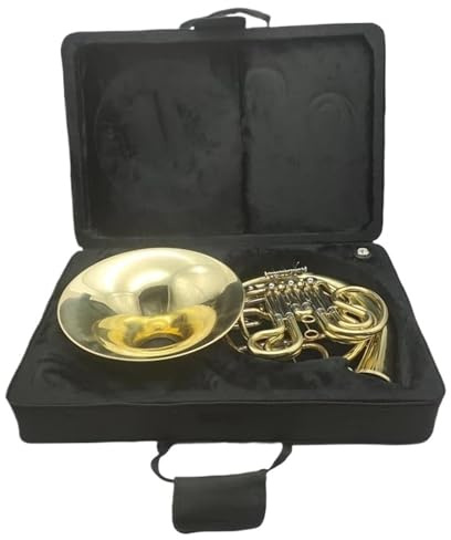Waldhorn French Horn In Bb Professionelles Französisches Blechblasinstrument Für Erwachsene Mit 4 Klappen Einzeln Abnehmbar