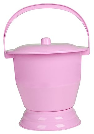 Cabilock Urinaio per Ragazzo Ragazza con Coperchio Secchio per Urina Riutilizzabile Vaso da Notte per Bimbi Unisex Orinatoio di Emergenza Compatto e Leggero per Viaggi