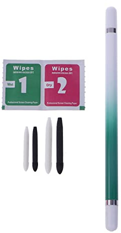 Bolígrafos de dibujo 2 en 1 para tableta capacitiva, lápiz táctil para teléfono móvil y lápiz inteligente