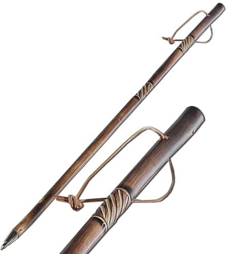 Jagd-Schnitzerei Peter® Wanderstock Holz Inka mit Symbolen Sternzeichen 98-180 cm „15 Zeichen IM Preis ENTHALTEN“