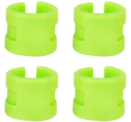 ZYHARUKO 4 protectores de cadena para bicicleta, protectores de marco de bicicleta, almohadillas protectoras de goma, anillos de protección de cadena, protector de horquilla de bicicleta