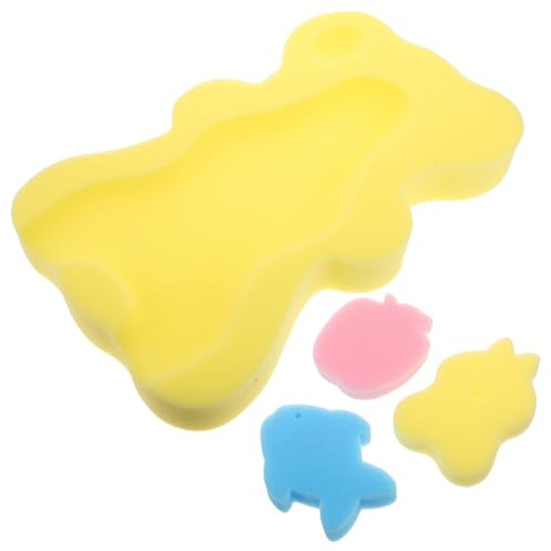 Gogogmee Almohadilla de Esponja para Baño de Recién Nacido Cojín Antideslizante y Flotante para Bañera Lavabo Colchón Grueso para Ducha Segura del Niña