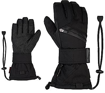Ziener Erwachsene MARE GTX Gore plus warm glove SB Snowboard-handschuhe, schwarz (black hb), 8