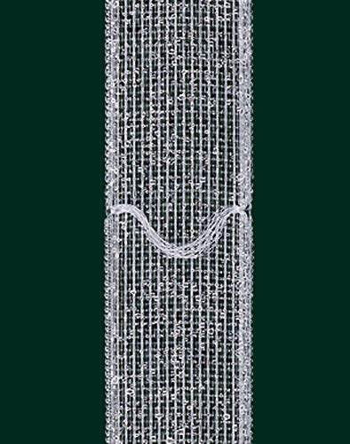 Ruther & Einenkel Raffrolloband mit Fixierbeschichtung, 17 mm, volltransparent/Aufmachung 10 m