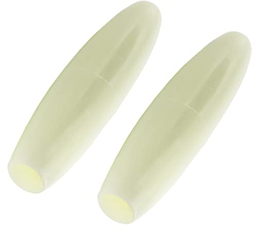 Musiclily Pro 5mm Plástico Botón de Palanca de Vibrato para 4,8mm de Diámetro Strat Tremolo Arm, Mint (2 Piezas)
