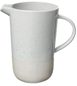 blomus Krug SABLO | Keramikkrug | 1000 ml | Farbe Cloud | handwerklicher Look