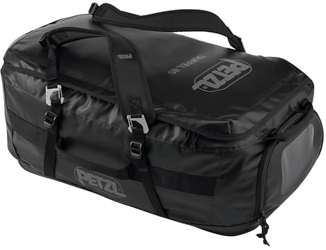 Petzl, Duffel 85, multifunktionsväska, svart, 85 liter, unisex-vuxen