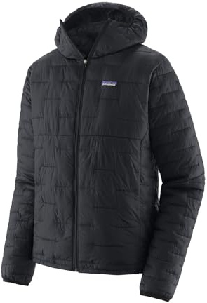 Patagonia 84031-BLK M's Micro Puff Hoody Giacca Uomo Black S
