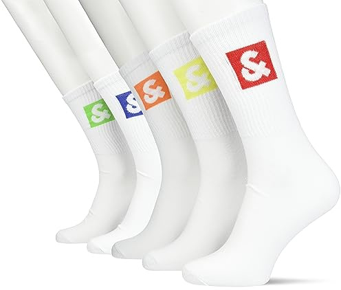 JACK & JONES JACDAN LOGO TENNIS SOCKS 5 PACK