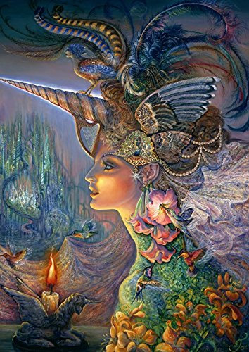 Puzzle 2000 Teile - Josephine Wall - My Lady Unicorn