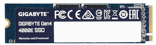 Gigabyte 500GB M.2 Solid State Drive Gen4 4000E (PCIe Gen 4.0 x4/NVMe 1.4)