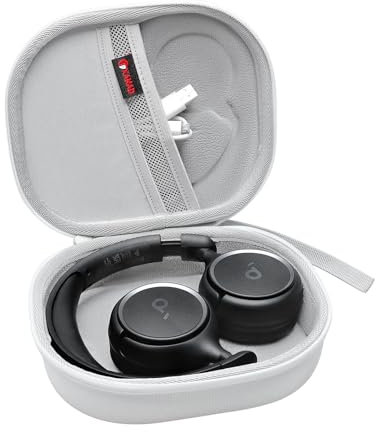 XANAD Hard Case for Soundcore By Anker H30i Wireless On-Ear Headphones (White)