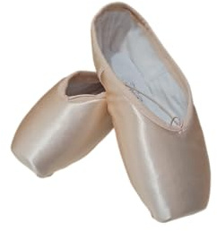 Etoile NeoPointe 0545 Scarpe da Punta per Grishko Sport Ballo Danza Classica Nastri Elastici Ballerina Relax Allenamento Fitness Palestra Punte Scarpette Saggio (Rosa Suola H, 6)